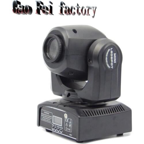 High Brightness Dj Mini 30W LED Spot Moving Head Light Dmx Projector Gobo Mobile For Club Bar Party Disco Show