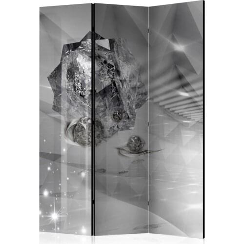 Windbreak-Abstract Greyness [Room Dividers]