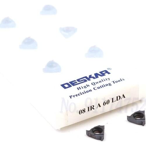 08IR A55 A60 LDA 08ER A55 A60 LDA Thread Turning Insert CNC Lathe Thread Insert Small Bore Internal Thread Carbide Cutting Blade