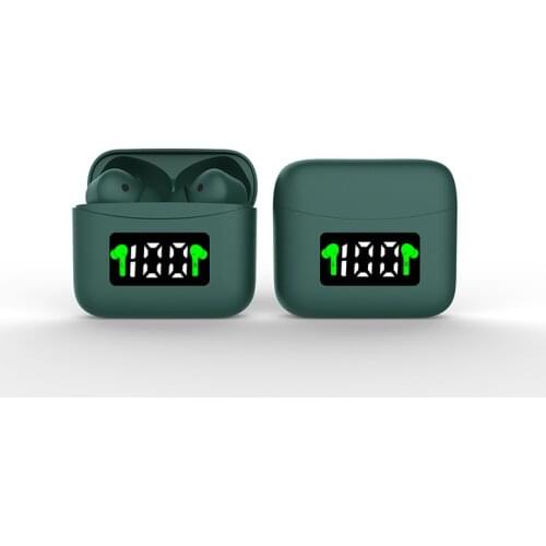 30SET 2020 New J5 TWS Bluetooth 5.2 Earphones 3D Stereo Sound Earbuds Sport Wireless Headphone Dual Microphone With Charging Box