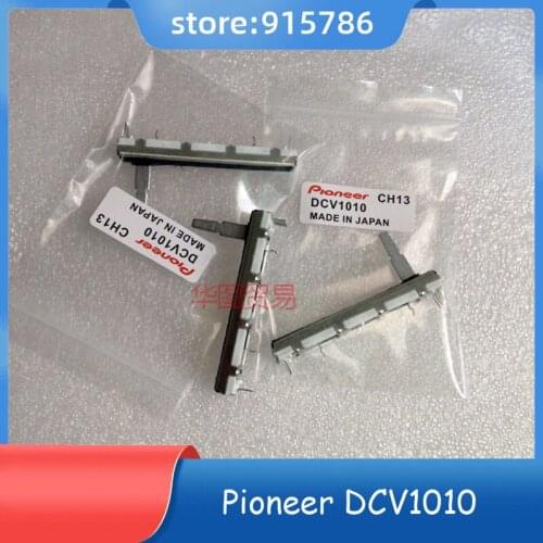 5pcs 60mm for Pioneer DJM 350 600 700 800 Push Fader Straight Slide Potentiometer DJ MIXER B10Kx2