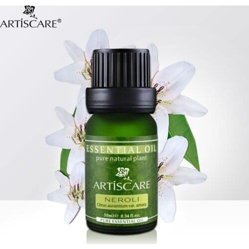 ARTISCARE Neroli Pure Essential Oil 10ml Anti Aging Anti Wrinkle Whitening and Moisturize Skin Care Massage Oil 100% Natural Oil