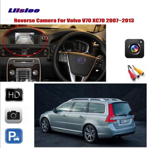 Car Rear View Reverse Camera For Volvo V70/XC70 2007-2013 Original Factory Screen RCA AUTO HD CCD SONY III CAM