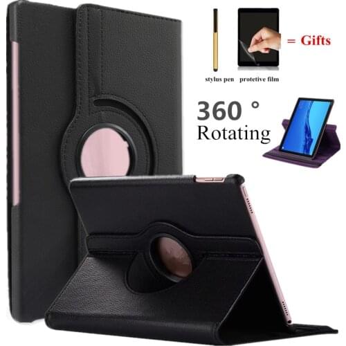 For huawei mediapad t3 10 case , 360 Degree Rotating PU Leather Stand cover For huawei t3 10 AGS-W09 AGS-L09 AGS-L03 9.6 Case