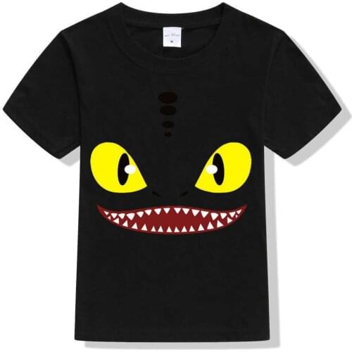 Summer Cotton Baby T Shirts Funny Monster Eyes Toddler Baby Boys Short Sleeve T-Shirts Girls Tops Kids Tshirts Tees 1-12 Years