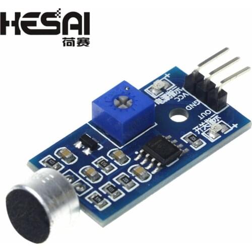 3pin Voice Sound Detection Sensor Module Intelligent Smart Robot Helicopter Airplane Boart Car for arduino Diy Kit