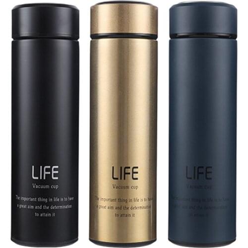 Daily Necessities Stainless Steel Vacuum Flask Rubber Paint Business Insulation Cup Vacuum Insulation Gift Thermoses