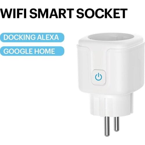 Wifi Smart Socket Mobile Phone Timer Switch Socket Remote Control Smart Home Appliances For Google Home, Alexa, Tmall Elf