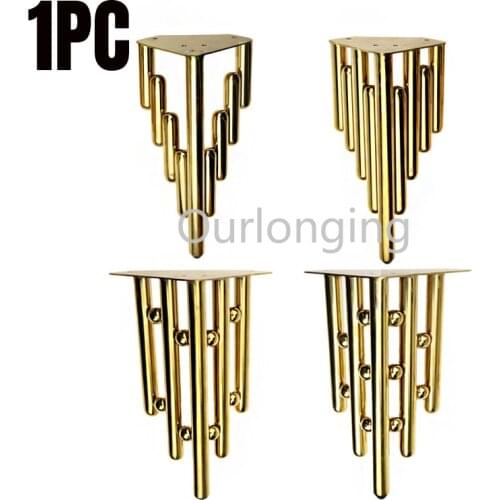 Stainless Steel Furniture Sofa Cabinet Foot Metal Foot Bathroom Cabinet Leg Tea Table Leg Support Leg Hardware Accessories