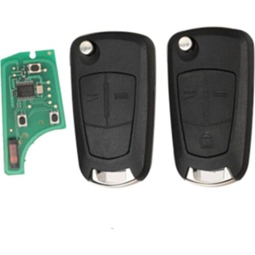 2/3 button Car Remote key PCF7941 for Opel/Vauxhall Astra H 2004-2009 PCF7946 Vectra C 2002-2008 Signium
