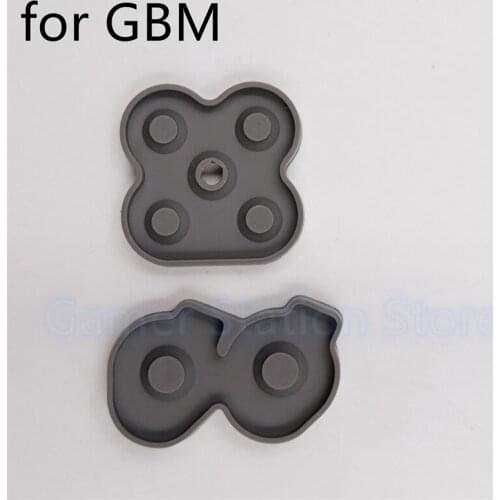 5sets For GameBoy Micro Replacement Silicon Conductive Rubber Pad Silicone Buttons For GBM Repair Accessories