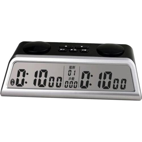 Chess Clock Count Up Down Timer Electronic Board Game Competition Clock