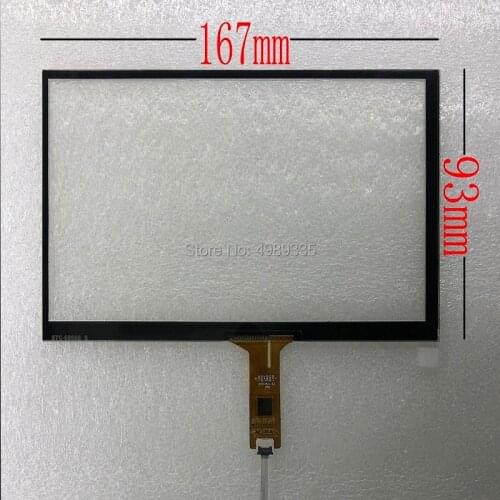 6.9 inch capacitive touch screen 167X93mm USB interface + IIC6P interface for Android Raspberry pie WIN7 8 10 system
