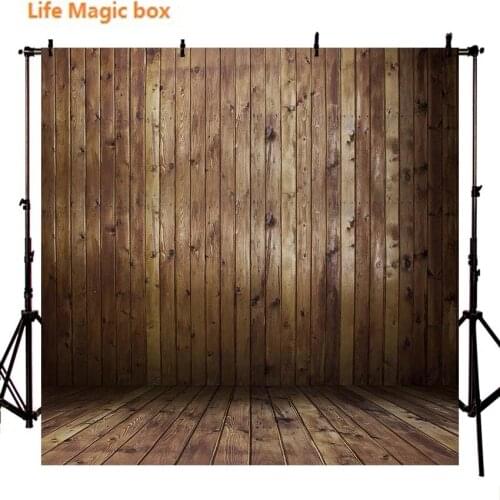 Photo Backgrounds Photophone Thin Vinyl For Children Nail Trace Light Blue Wooden Plank Foto-219