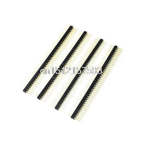 Male to Male 2mm Pitch 40 Pins IC Socket Connector 4 Pcs