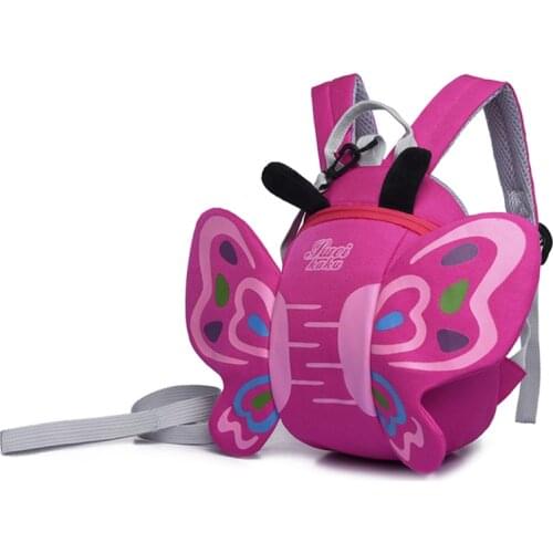 Cartoon bag shoulder anti lost backpack