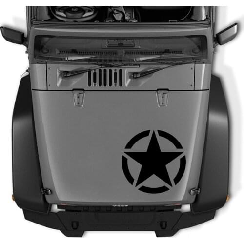 Hood Cover Car Sticker DIY Auto Vinyl Decals Funny Styling Tuning For Jeep cherokee Compass Renegade Wrangler JK Car Accessories