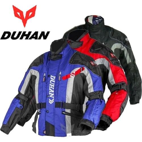 2017 New DUHAN Motocross Motorcycle riding jacket Off-road jackets Autumn winter clothes moto racing clothing coat Windproof
