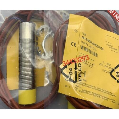 2pcs New High Quality Turck High temperature sensor BI10-M30-AD4X/S90 proximity switch