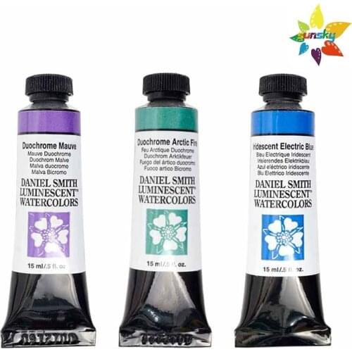 Original Daniel Smith DS Meticulous watercolor 1 level Pearlescent color series single tubular 15 ml 48 colors Self selected