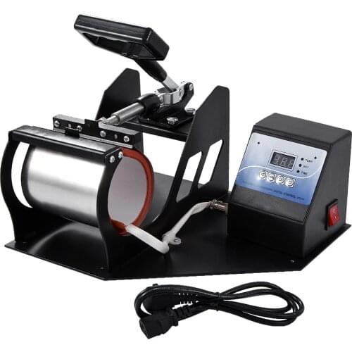 1 Set Portable Digital Mug Heat Press Machine Cup Heat Press DIY Creative Tool 220V 110V