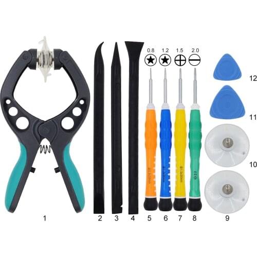 With Professional Screen Separator Tools Kit 0.8 1.2 1.5 Screwdriver Pry Opening Tool For Tablet PC iPad iPhone Samsung 100set