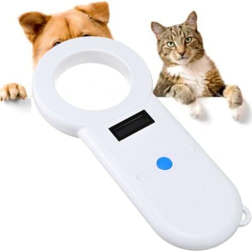 Pet ID Reader Animal Chip Digital Scanner USB Rechargeable Microchip Handheld Identification General Application for Cat Dog
