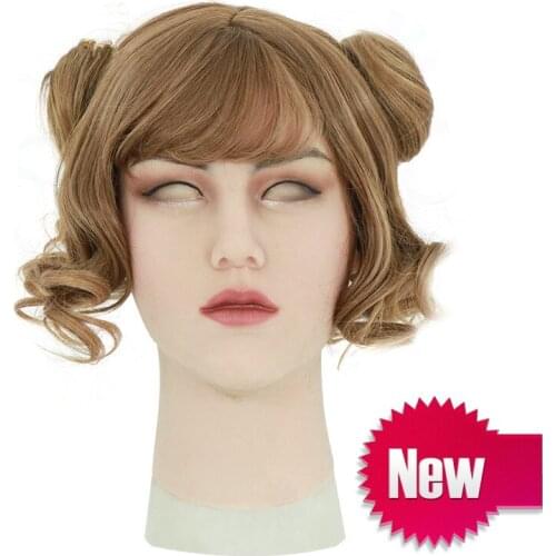 Cosplay Silicone Mask Sexy Artificial Latex Realistic Skin for Crossdresser Transgender Male Shemale Drag Queen Fast Shipping