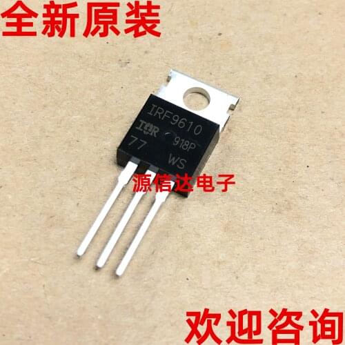 Brand new original IRF9610PBF IRF9610 200V 1.8A TO-220 MOS tube imported from stock
