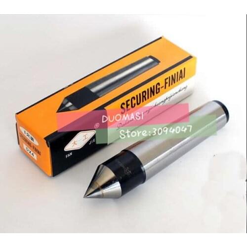 1 PCS Lathes Tailstock MT1/MT2/MT3/MT4 Morse Taper Alloy Solid Dead Center Drilling Lathe machine Support the Tailstock End