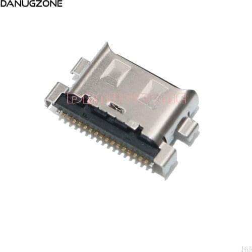 100PCS/Lot For Samsung Galaxy A20 A205F / A20E A202F / A30 A305F / A40 A405F USB Charge Socket Charging Dock Jack Port Connector