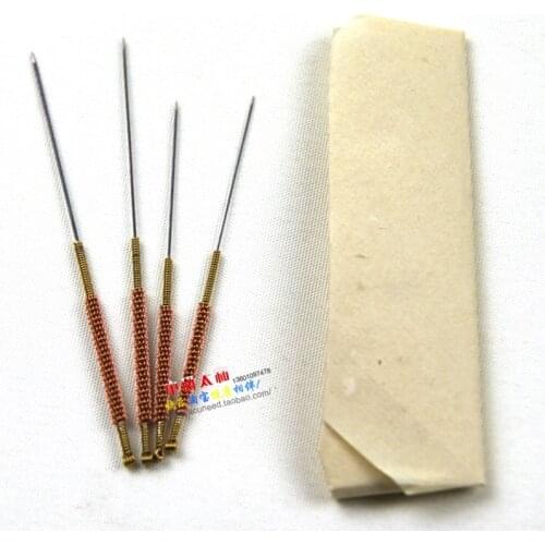 3* 4 Pieces/lot Fire Needles Acupuncture Needle Beauty Massage Needle