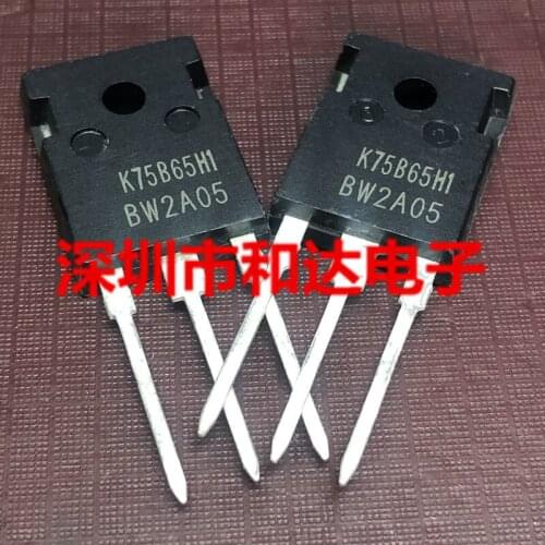 5pcs/ 10pcs/ K75B65H1 AOK75B65H1 TO-247 600V 75A