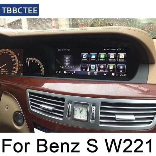 For MB S Class S350 S400 S500 S600 2010~2013 NTG Car Android screen GPS Navigation radio stereo head unit multimedia player