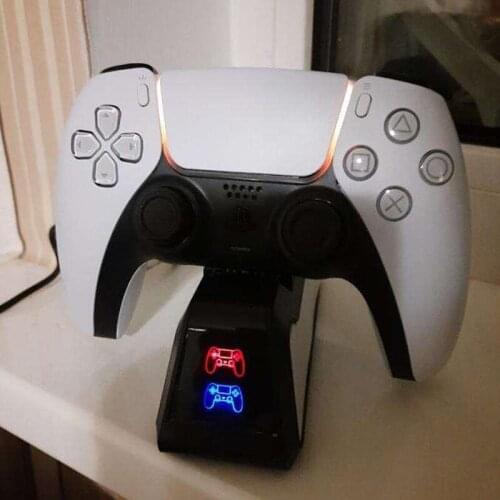 Dual Fast Charging FOR PS5 Controller Charger Dock Station USB TypeC Quickly Charger for SONY PlayStation5 Bracket for DualSense