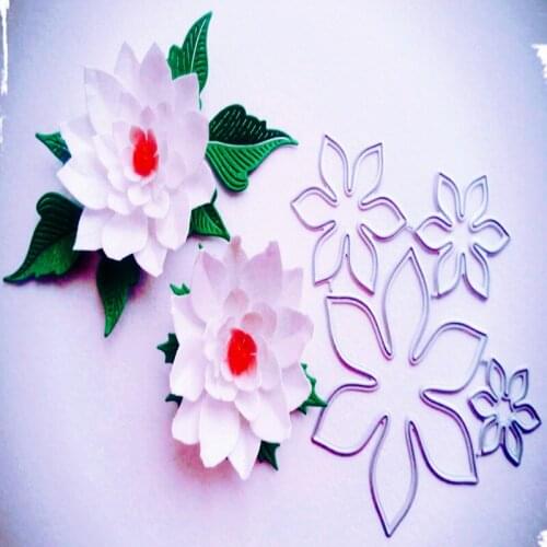 Beautiful flowers Metal Cutting Dies for DIY Scrapbooking Album Paper Cards Decorative Crafts Embossing Die Cuts