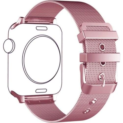 DHL 100pcs Milanese Loop for Apple Watch Band series 4 3 2 1 38mm 42mm 40mm 44mm Stainless Steel Metal Strap Bracelet