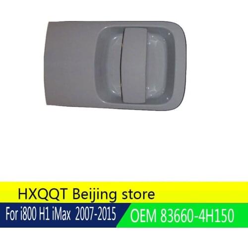 OEM 836604H150 Middle door sliding open handle Door Handle Catch Unpainted RH 1-pc For 2007 - 2015 Hyundai i800 H1 iMax