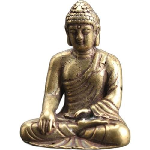 Antique Brass Tathagata Buddha ornaments