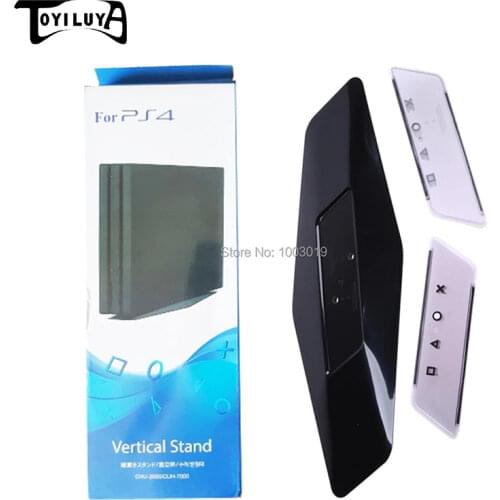 Game Console Game Player black Vertical Bracket Stand Holder Cooling Pad Dock Base Bracket Black Plastic for PS4 Slim PS4 Pro