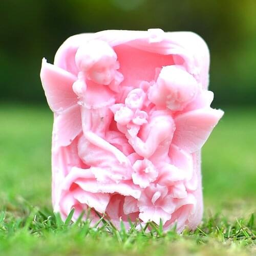 Silicone Soap Mold Cupcake Baking Mold Muffin Pan Handmade Fairy DIY Decorative Tools