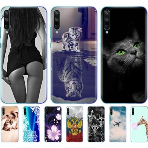Silicon case for Huawei Honor Play 3 Case 6.39 inch soft tpu phone Back Cover For Honor Play 3 Coque etui bumper ASK-AL00x cute