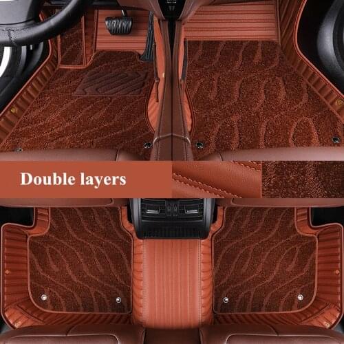 Custom special car floor mats for Mercedes Benz CLS 53 AMG 2021 C257 waterproof double layers carpets rugs for CLS53 2020-2018