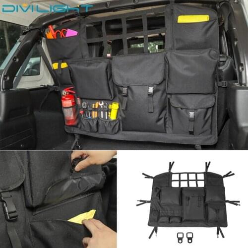 Trunk Storage Bag for Jeep Wrangler JK JL 2007-2018 for BJ40Plus Car Organizer Trunk