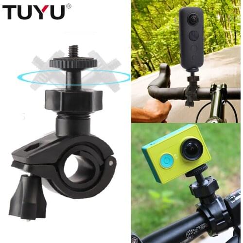 TUYU O Shape Handlebar Clamp Mount For Insta 360 One X GoPro Hero 8 7 6 5 Black Xiaomi Yi 4K Sjcam Sj6 7 8 9 Accessories