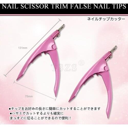 1pcs/lot Stainless Steel false Nail Cuticle Clipper Cutter Manicure Pedicure Trimmer