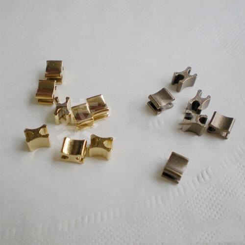 200PCS DIY Sewing Accessories 3# 5# Vintage Metal Repair Zipper Stopper for Open End Garment Tailor Tools Zipper Sliders