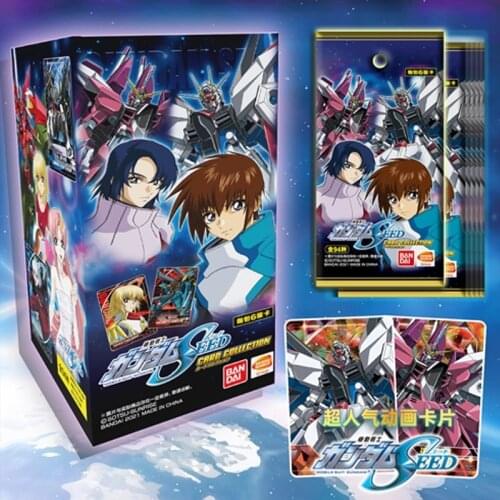 Bandai Original Gundam Seed Anime Character Collection Card Anime Card Toy Collection
