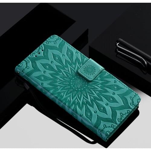Sunflower Case for fundas Huawei Honor 30 Pro Honor 9S 9A X10 Y5P Y6P P20 30 40 Lite Mate 40 30 20 Pro Cases Cover + Card Holder