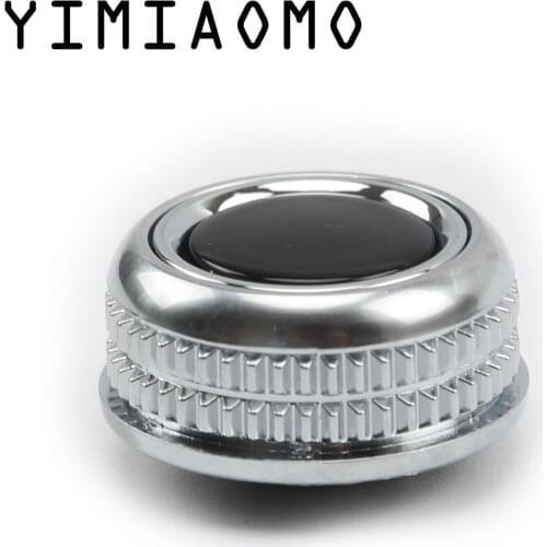 For Audi A4 2013-2015 A4 Allroad Quattro A5 S5 Q5 RS4 RS5 8T0 919 070 B Chrome Volume Control Knob Adjust Knob Switch Cap Cover